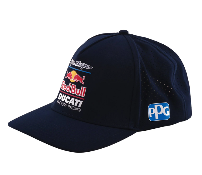 Troy Lee Designs Red Bull Ducati Snapback Hat — Navy