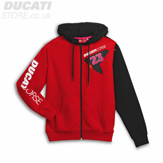 Ducati Dual Bastianini EB23 Hooded sweatshirt — product view 1
