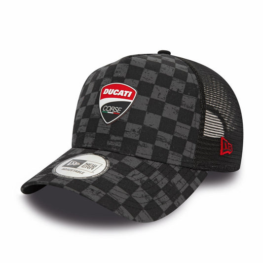 Ducati DC Checkered Trucker Cap — product view 1