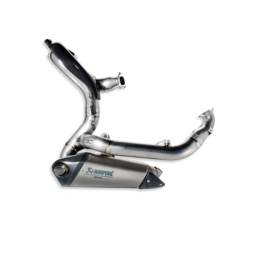 Complete Evolution Titanium Exhaust Assembly