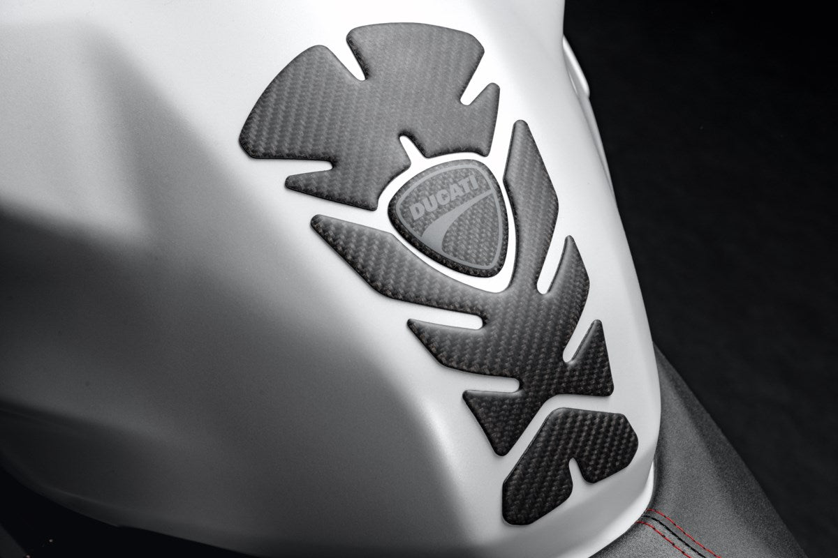 Ducati Adhesive carbon tank protection — 97480151A — OEM catalog gallery