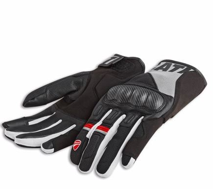 Ducati Company C2 Fabric-Leather Gloves