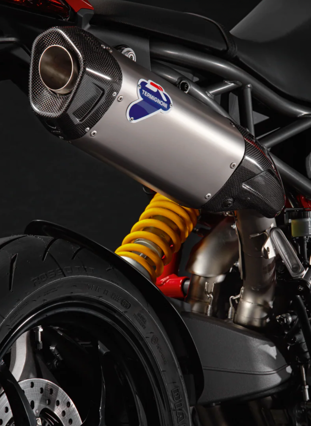 Hypermotard 950 Complete Exhaust Assembly 3
