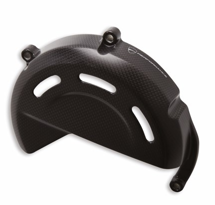 OEM Ducati Carbon Dry Clutch Cover 96981251AA