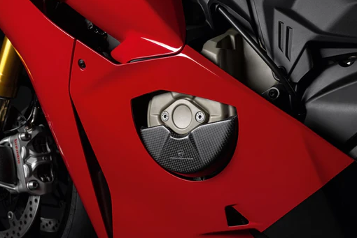 OEM Ducati 2025 Panigale V4 Carbon Protection for Generator Cover 96981921AA