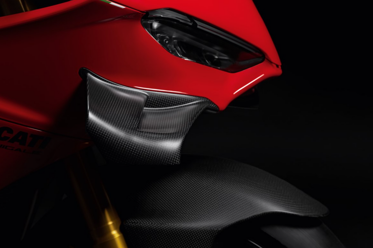 OEM 2025 Ducati Panigale V4 Carbon Front Fender 96981841AA
