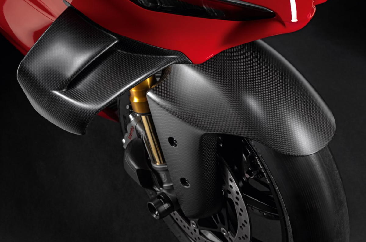 OEM 2025 Ducati Panigale V4 Carbon Front Fender 96981841AA
