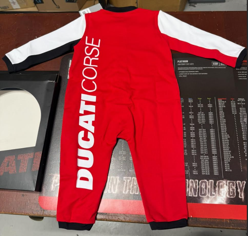 Ducati DC SPORT BABY SLEEPSUIT