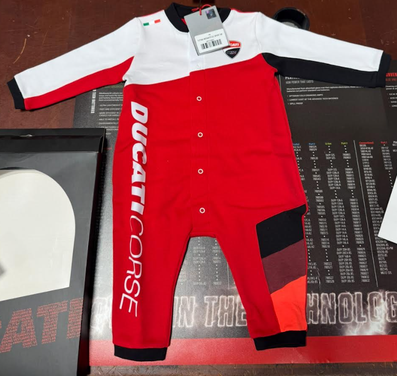 Ducati DC SPORT BABY SLEEPSUIT