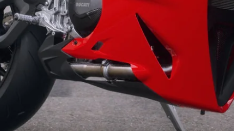 Ducati Panigale V2 Right Hand Fairing For Racing Exhausts 97181391AA