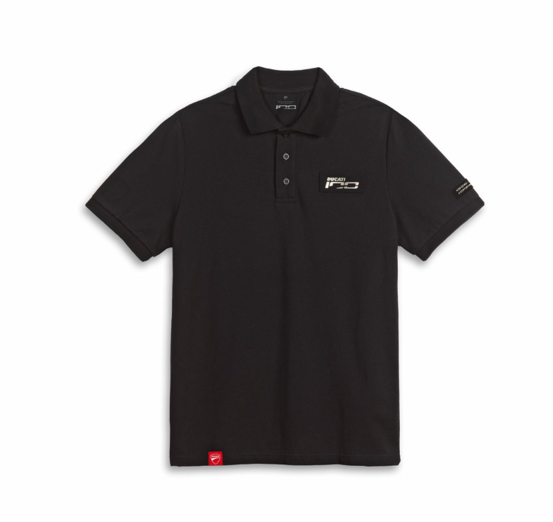 Ducati One Hundred 100th Anniversary Black Polo