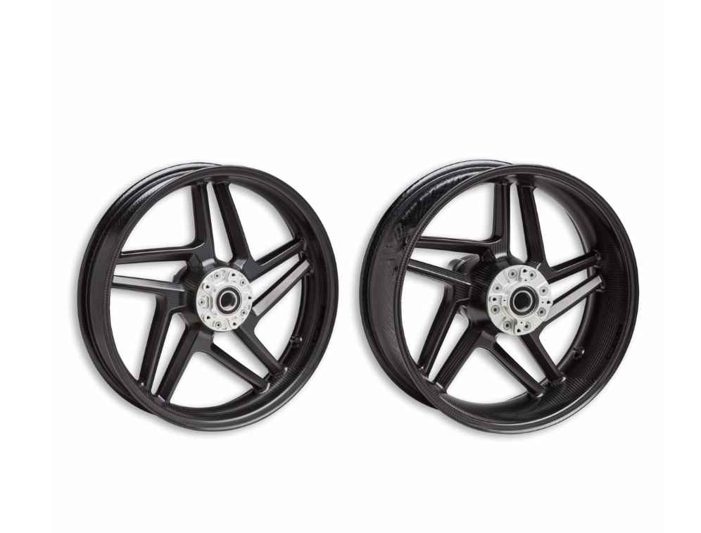 Ducati Carbon Fiber Wheels Rims Panigale V4 Streetfighter V4 96380271AA