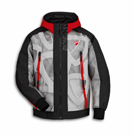Ducati Overlay YO Motorcycle Jacket Waterproof Windproof Fabric