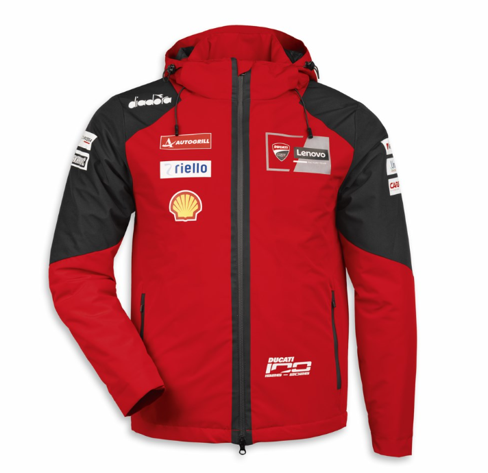 Ducati Diadora GP Team Replica 26 Rain Jacket Waterproof