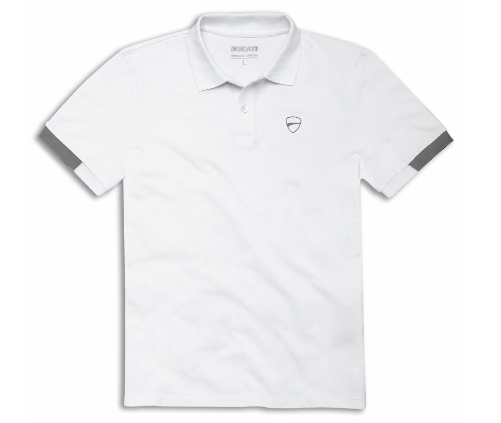 Ducati Smart 2.0 White Polo Shirt