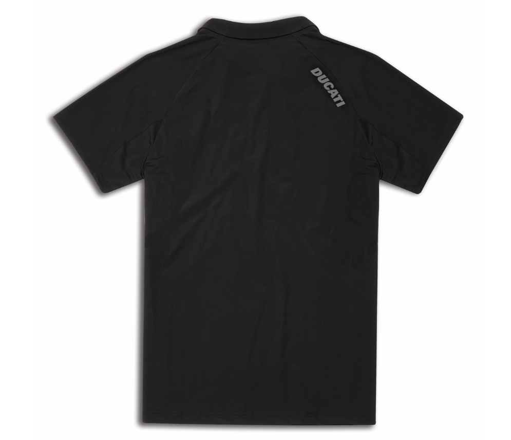 Ducati Reflex Attitude 3.0 Black Polo Shirt
