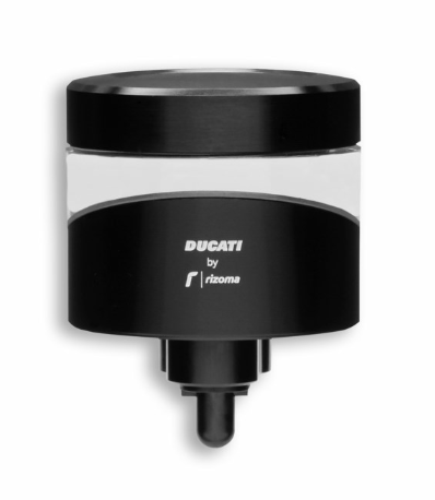 OEM Ducati Rizoma Brake Fluid Reservoir Billet Aluminum 96180581AA