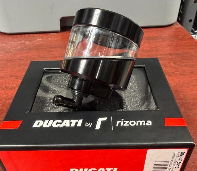 OEM Ducati Rizoma Brake Fluid Reservoir Billet Aluminum 96180581AA
