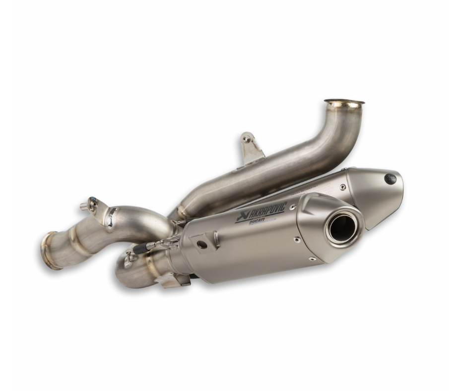 Ducati Corse Akrapovic Racing Exhaust Panigale V4 Titanium 96482341AA