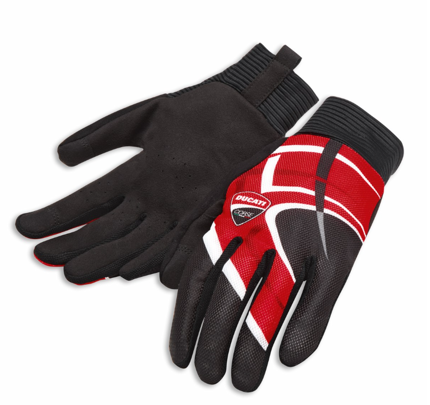Ducati Corse MTB V2 Cycling Fabric Gloves