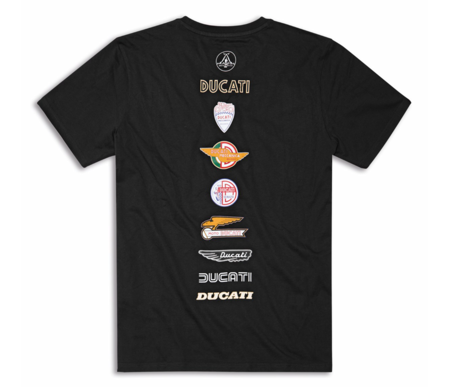 Ducati Icon T-Shirt 100% Cotton Motorcycle Tee