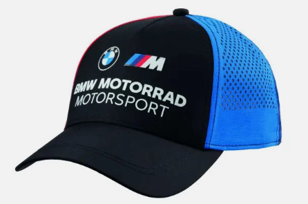 BMW Motorrad Unisex Motorsport Cap Black/Blue/Red 76615B673E4