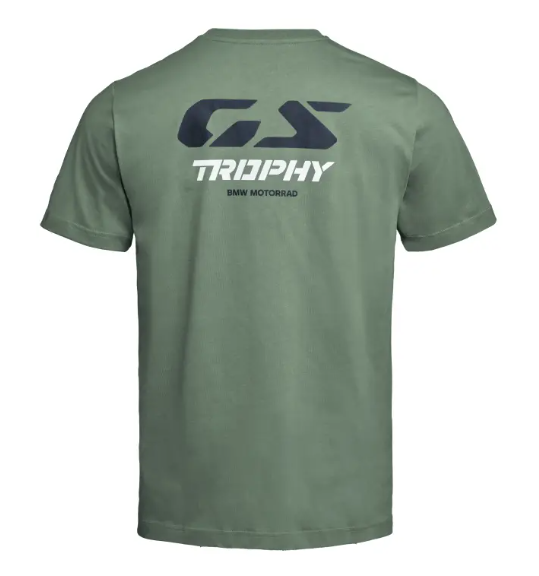 BMW Motorrad Men's GS Trophy 2026 T-Shirt Olive