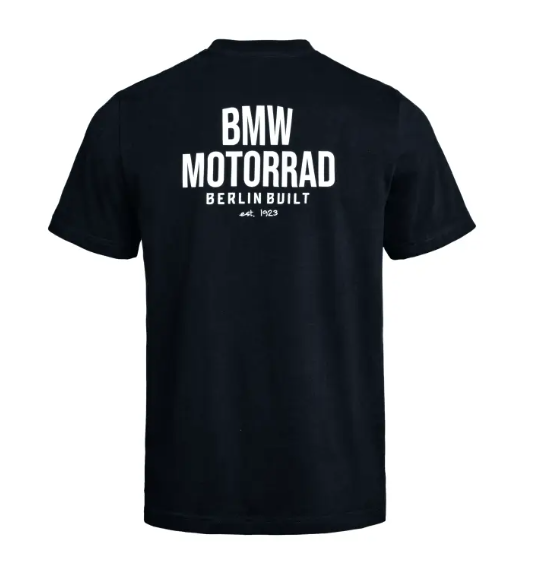 BMW Motorrad Men's Berlin Built T-Shirt — Black