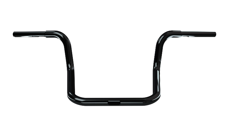 Indian Motorcycle Mid Rise Handlebar Black Steel 4" Rise 2885138-266