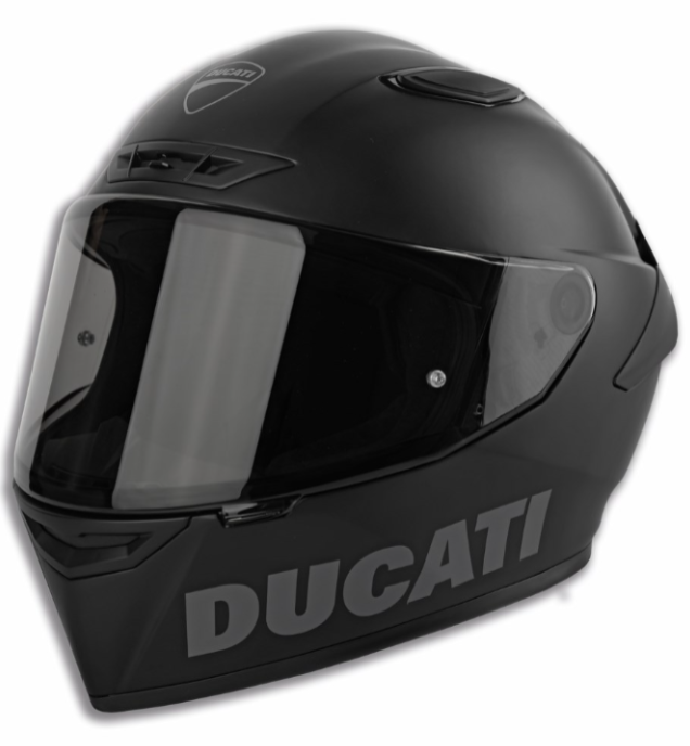 Ducati Logo Suomy Full Face Helmet Black