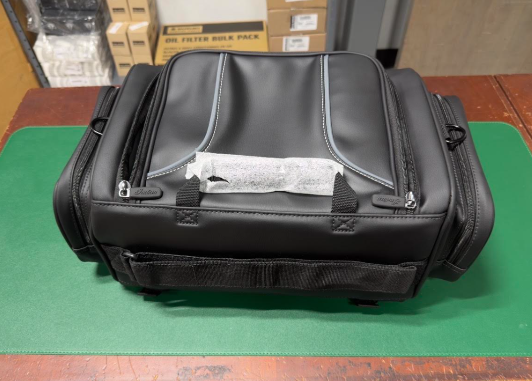 OEM Indian Motorcycle Spirit Lake Rack Bag Black 2889145-VBA 5.2 Gallon