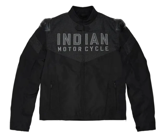 Indian Motorcycle Men's Rainier Riding Jacket Black