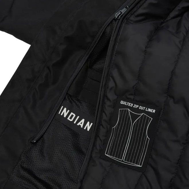 Indian Motorcycle Men's Rainier Riding Jacket Black