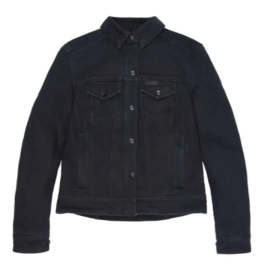 Indian Motorcycle Women's Alex Denim Riding Jacket Black