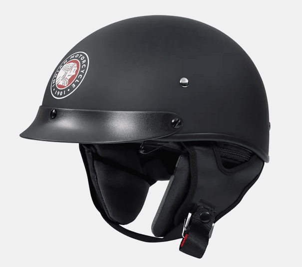 Indian Motorcycle Classic Half Helmet Matte Black