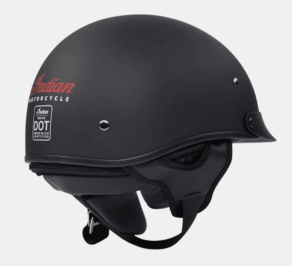 Indian Motorcycle Classic Half Helmet Matte Black