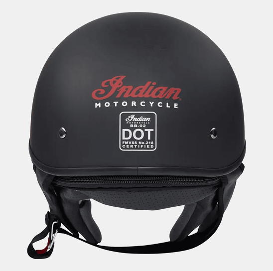 Indian Motorcycle Classic Half Helmet Matte Black