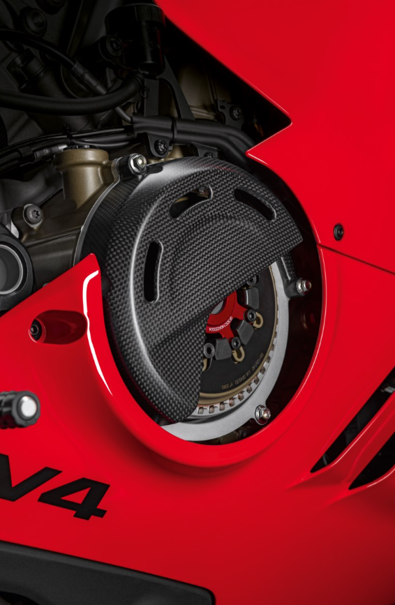 OEM Ducati Carbon Dry Clutch Cover 96981251AA