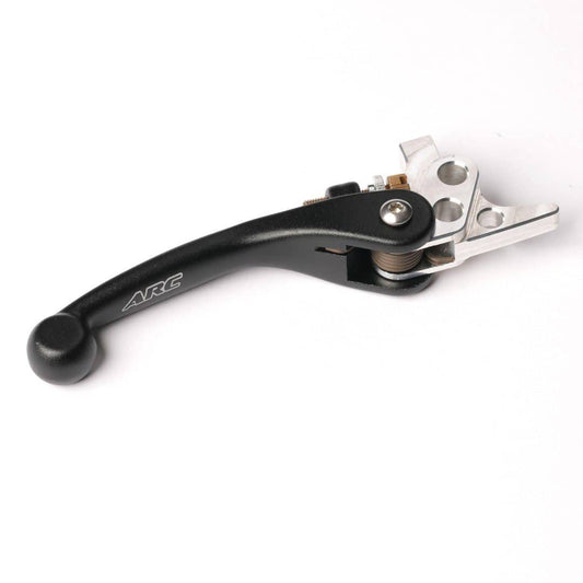 ARC AC-BR-214 front-brake standard black lever reference photograph; other selected styles differ