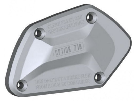 BMW Option 719 Storm Brake Reservoir Cover — part 32727923884; product photograph