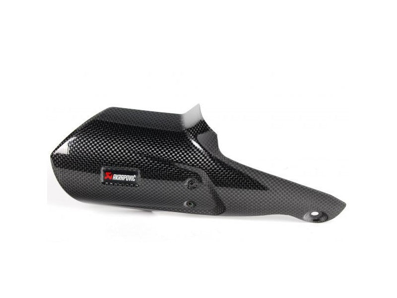 BMW R1200R / R1200RS Carbon Connecting-Pipe Cover — part 77118556703; product photograph