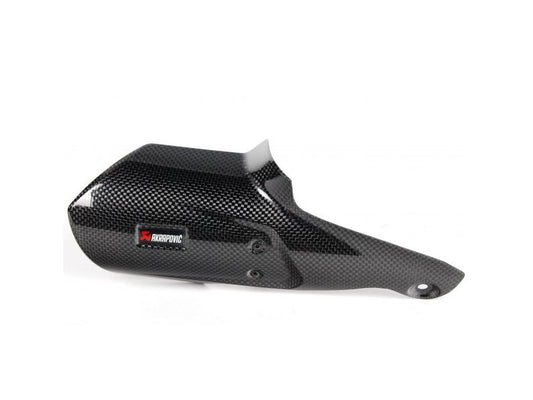 BMW R1200R / R1200RS Carbon Connecting-Pipe Cover — part 77118556703; product photograph