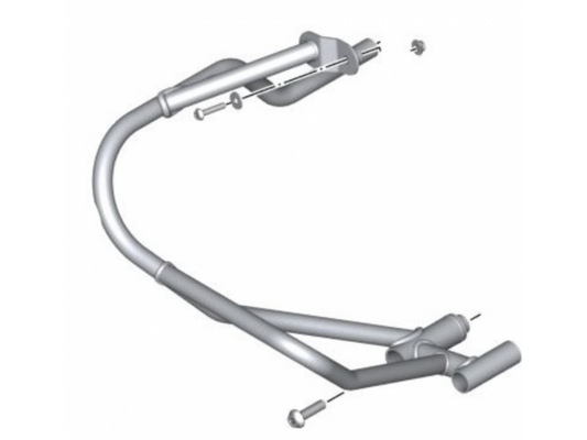 BMW R nineT Left Engine Protection Bar — part 77148568801; product photograph
