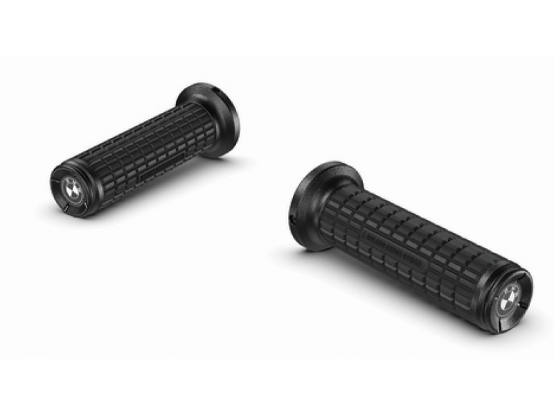 BMW R18 Grip Set, RSD 2-Tone Black — part 77222469295; product photograph