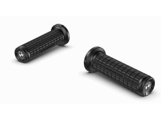 BMW R18 Grip Set, RSD 2-Tone Black — part 77222469295; product photograph