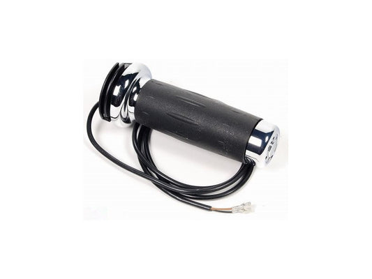 BMW Heated grip (Right) chrome — part R850C — 61317680536; product photograph