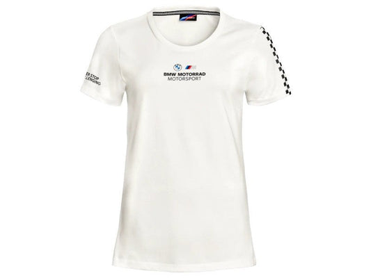 BMW Motorsport Women's T-Shirt — White — XL — 76615B675E7