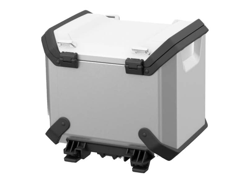 BMW Aluminum Topcase, Silver — R1300GS Adventure — 77435B75C16