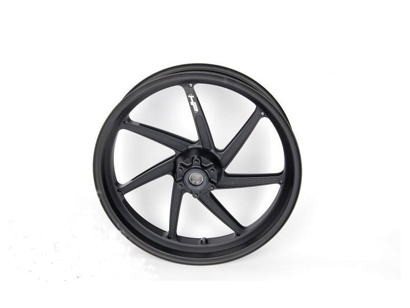 BMW HP Black Front Wheel — part 36318548892; product photograph