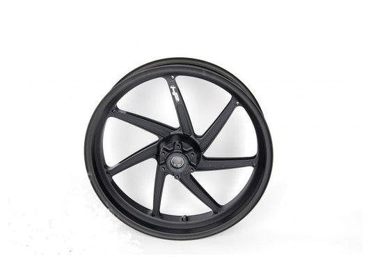 BMW HP Black Front Wheel — part 36318548892; product photograph